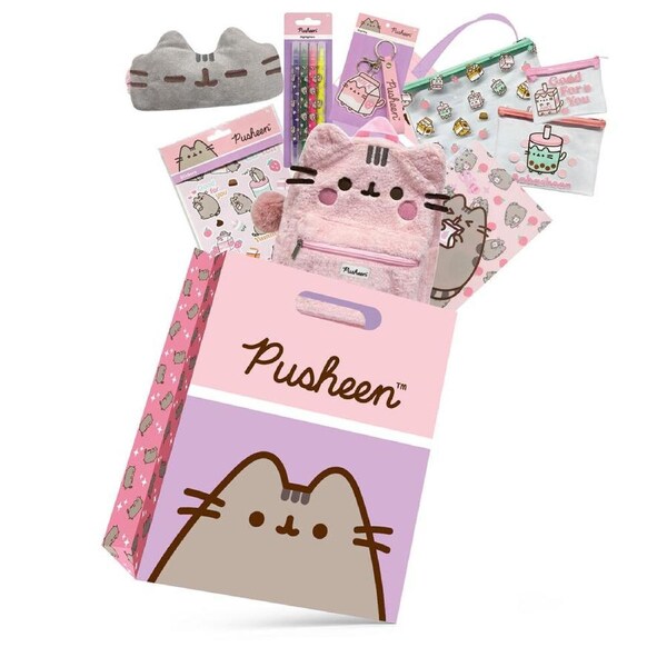 Pusheen Showbag S4 w/ Backpack/Highlighters/Keyring/Notebook/Pencil Case