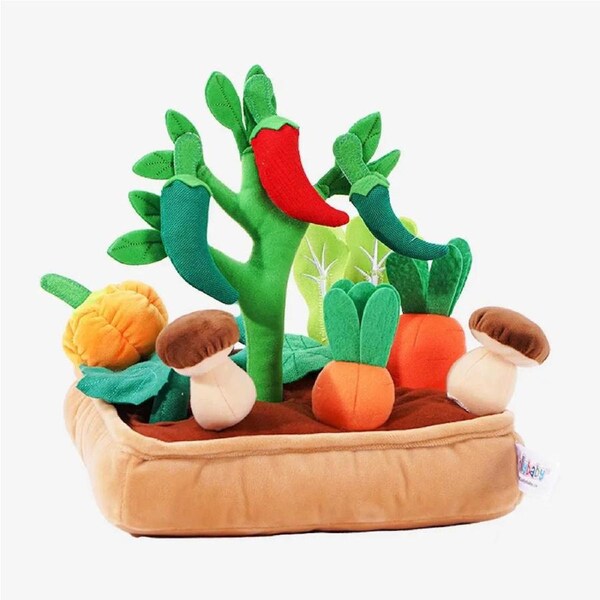 Jollybaby Plush Growing Vegetables Toy Set