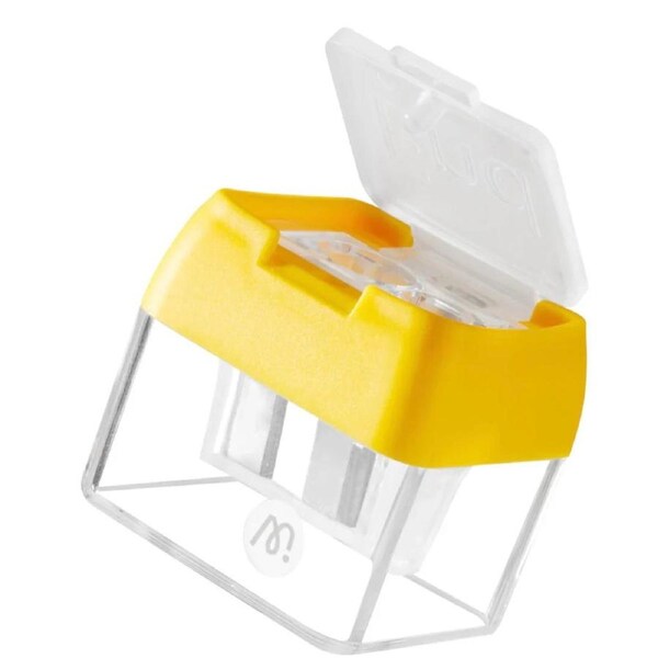 Mideer - Three-hole Pencil Sharpener Yellow