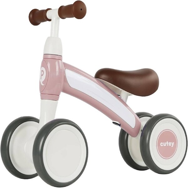 Cutey Baby Walker Balance Bike -New Pink 12M+