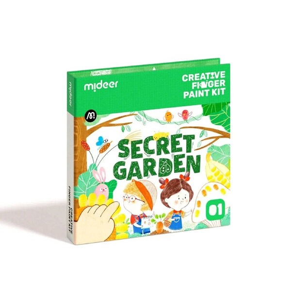 Mideer Finger Paint Kit Level 1: Secret Garden