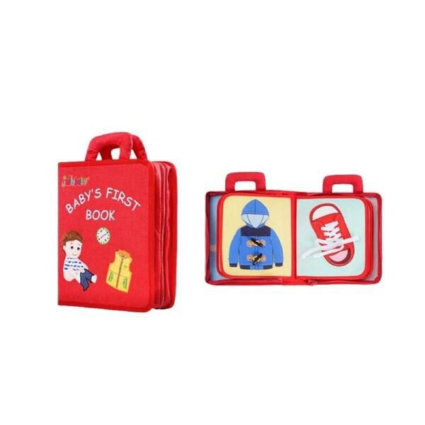 Jollybaby Activity Montessori Book - Baby's First Book