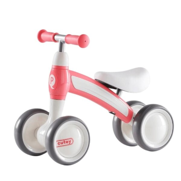 Cutey Baby Walker Balance Bike - Pink 12M+