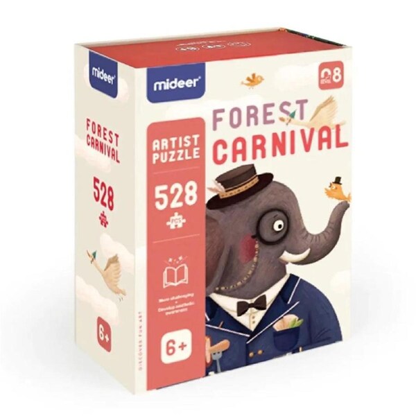 Mideer Forest Carnival Large Puzzle 528pcs