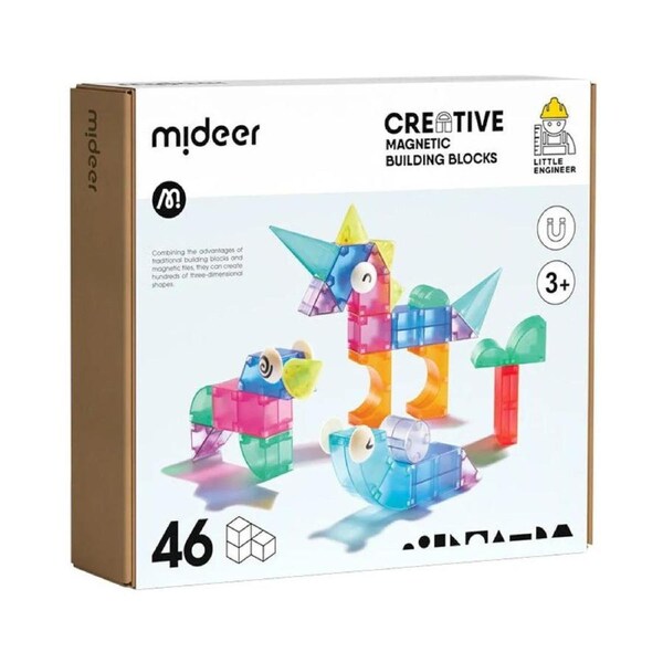 Mideer Magnetic Building Cubes 46P