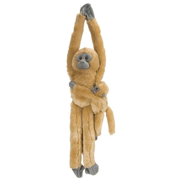 Wild Republic Hanging Common Langur with Baby 20"