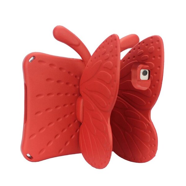 Nevenka Butterfly EVA Rugged Shockproof Case with Stand Kids Friendly Full Cover for HUAWEI MatePad SE 10.1Inch-Red