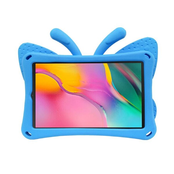 Nevenka Butterfly EVA Rugged Shockproof Case with Stand Kids Friendly Full Cover for Samsung Galaxy T510 10.1 Inch 2019-Blue