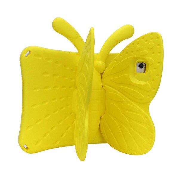 Nevenka Butterfly EVA Rugged Shockproof Case with Stand Kids Friendly Full Cover for HUAWEI T10S 10.1 Inch-Yellow