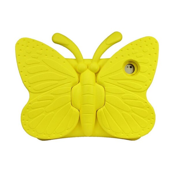 Nevenka Butterfly EVA Rugged Shockproof Case with Stand Kids Friendly Full Cover for iPad 5/6 9.7inch-Yellow