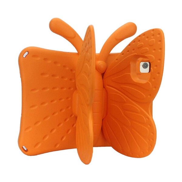 Nevenka Butterfly EVA Rugged Shockproof Case with Stand Kids Friendly Full Cover for HUAWEI T10 9.7 Inch-Orange