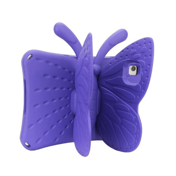 Nevenka Butterfly EVA Rugged Shockproof Case with Stand Kids Friendly Full Cover for HUAWEI T10S 10.1 Inch-Purple
