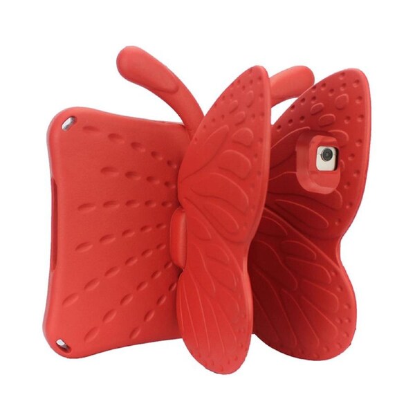 Nevenka Butterfly EVA Rugged Shockproof Case with Stand Kids Friendly Full Cover for HUAWEI T10 9.7 Inch-Red