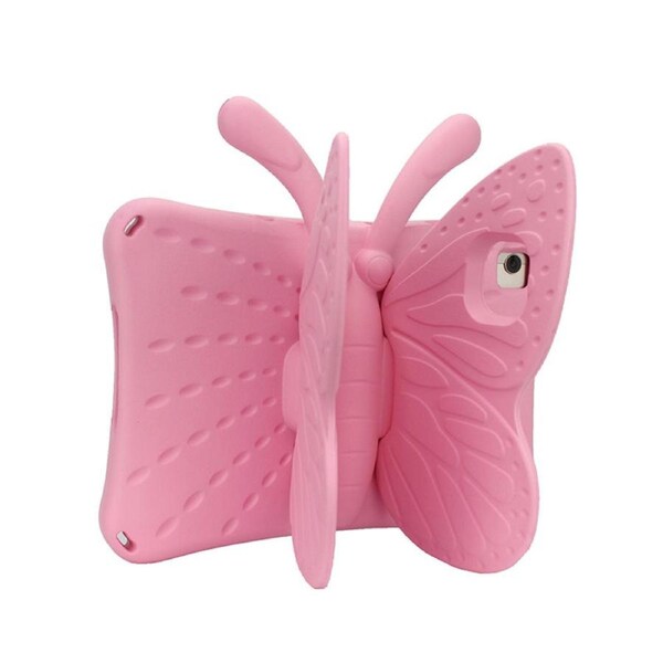 Nevenka Butterfly EVA Rugged Shockproof Case with Stand Kids Friendly Full Cover for HUAWEI MatePad SE 10.1Inch-Pink