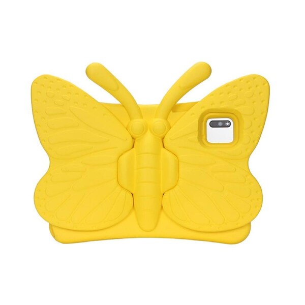Nevenka Butterfly EVA Rugged Shockproof Case with Stand Kids Friendly Full Cover for HUAWEI MatePad 11-Yellow
