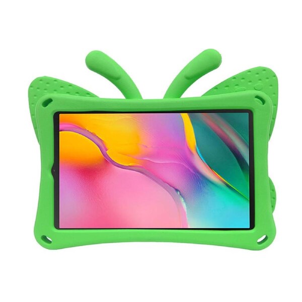 Nevenka Butterfly EVA Rugged Shockproof Case with Stand Kids Friendly Full Cover for Samsung Galaxy T510 10.1 Inch 2019-Green