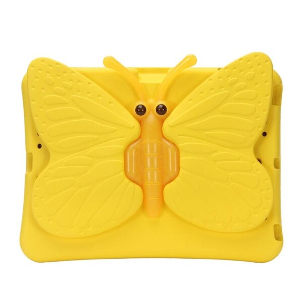 Nevenka EVA Tablet Case with Rotatable Butterfly-Shaped Stand Shockproof Casefor iPad 9.7inch 2017/2018-Yellow