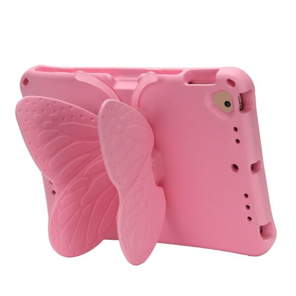 Nevenka EVA Tablet Case with Rotatable Butterfly-Shaped Stand Shockproof Casefor iPad 7/8/9/ 10.2inch-Pink