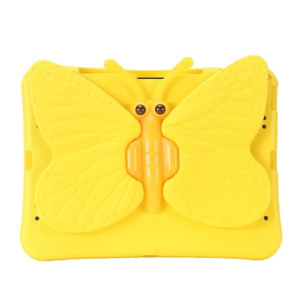 Nevenka EVA Tablet Case with Rotatable Butterfly-Shaped Stand Shockproof Casefor iPad 11inch Pro11 Air11 M2-Yellow