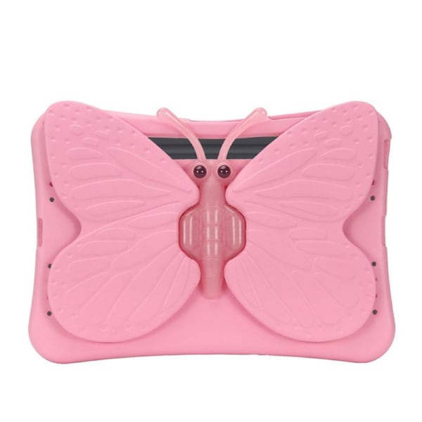 Nevenka EVA Tablet Case with Rotatable Butterfly-Shaped Stand Shockproof Casefor Samsung Galaxy S9 Plus 12.4 Inch-Pink