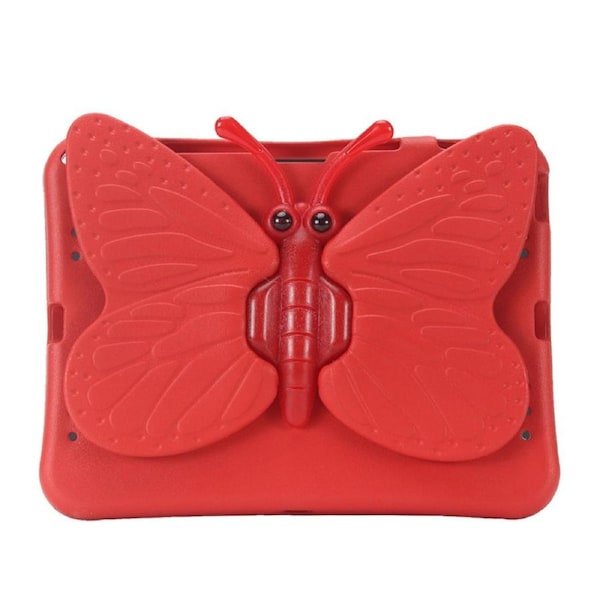 Nevenka EVA Tablet Case with Rotatable Butterfly-Shaped Stand Shockproof Casefor iPad 11inch Pro11 Air11 M2-Red