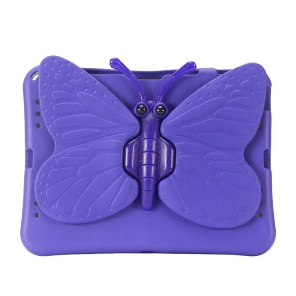 Nevenka EVA Tablet Case with Rotatable Butterfly-Shaped Stand Shockproof Casefor iPad 11inch Pro11 Air11 M2-Purple