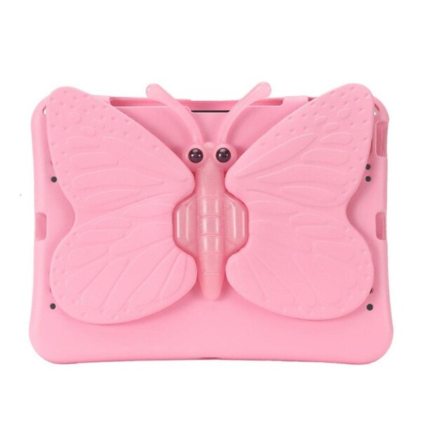 Nevenka EVA Tablet Case with Rotatable Butterfly-Shaped Stand Shockproof Casefor iPad 11inch Pro11 Air11 M2-Pink