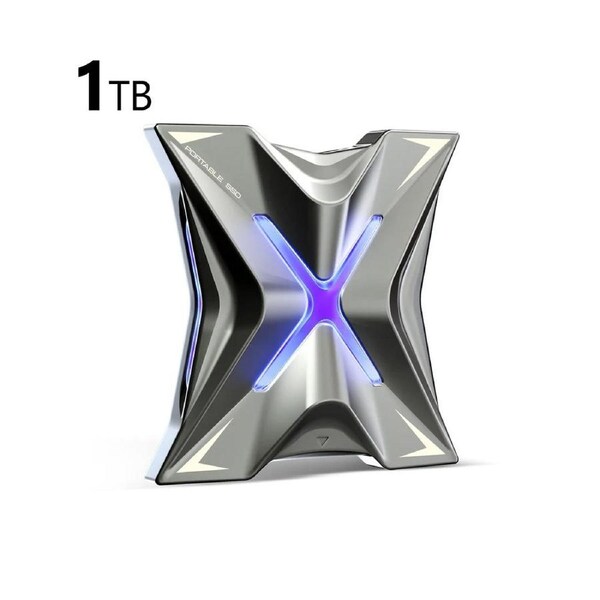 Move Speed RX20 1TB Portable External SSD 2060MB/s Read RGB Streamer Light TLC Chip