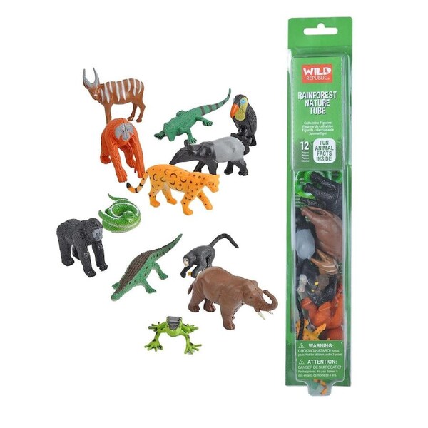 Wild Republic Nature Tube Rainforest Collection