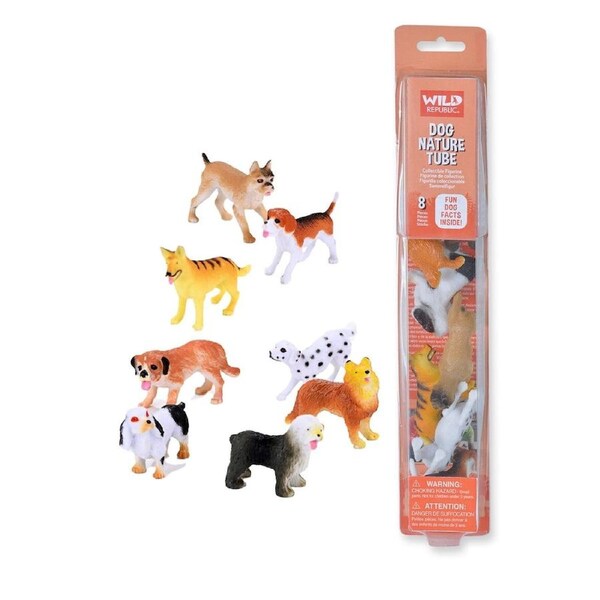 Wild Republic Nature Tube Dog Collection
