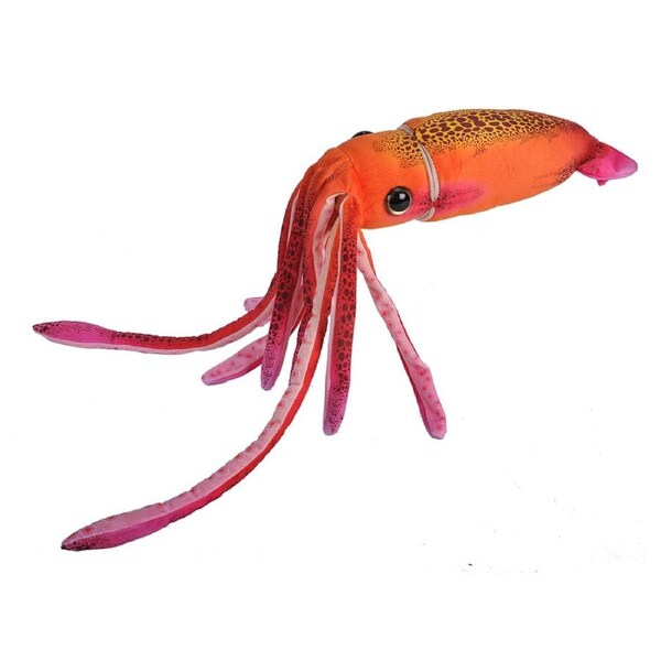 Wild Republic WR Squid Orange 12"