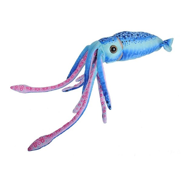 Wild Republic WR Squid Blue 12"