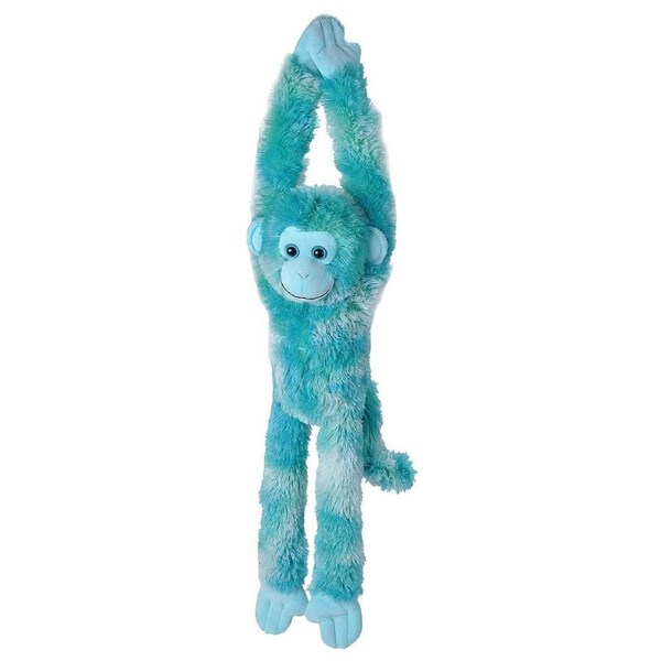 Wild Republic Hanging Multi Vibe Blue Monkey 20"