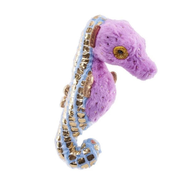 Wild Republic Foilkins Junior Seahorse Purple 7"