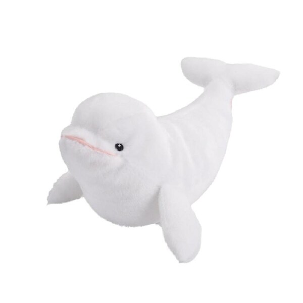 Wild Republic Ecokins Mini Beluga Whale 8"