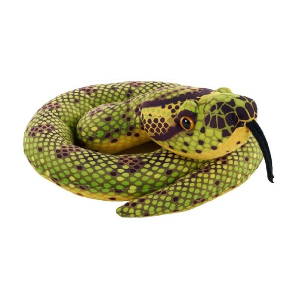 Wild Republic Green Snakes Anaconda Coiled 36"