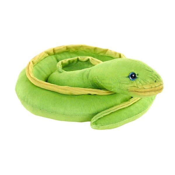 Wild Republic Green Snakes Green Moray Eel Coiled 36"