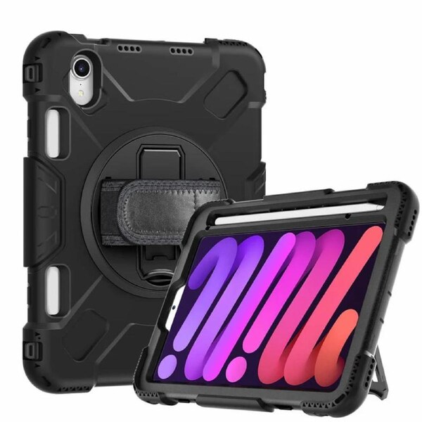 Tough On iPad mini 7 / mini 6 Rugged Protection Case Black