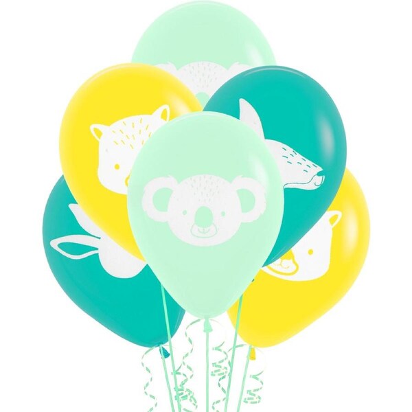 Australian Bush Buddies Balloons 30cm (Pack of 10)