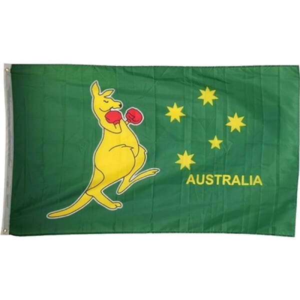 Boxing Roo Flag 150cm x 90cm