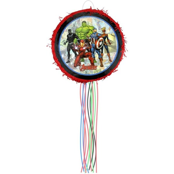 Marvel Avengers Powers Unite Pull String Pinata