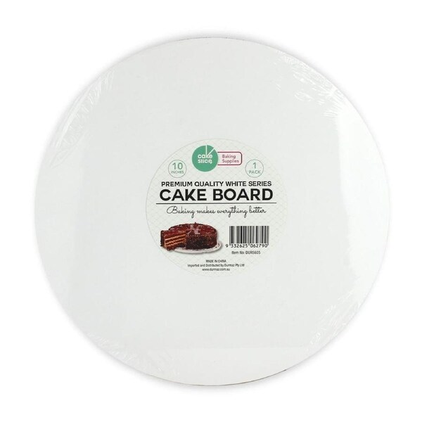 Round White Cake Board 25cm