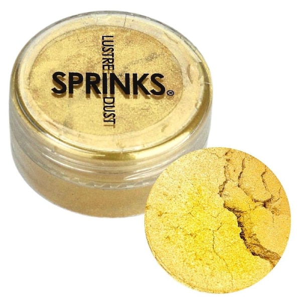 Sprinks Bright Gold Lustre Dust