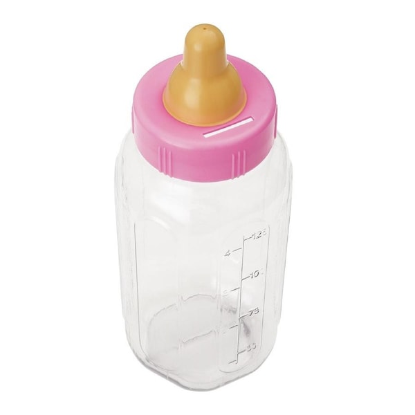 Baby Bottle Bank Pink