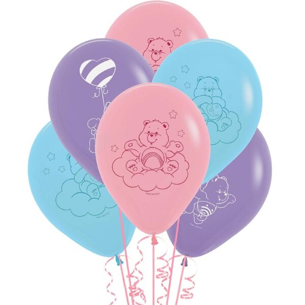 Care Bears Balloons (Pack of 6)