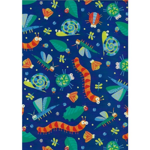 Bugs & Insects Wrapping Paper (1 Sheet)