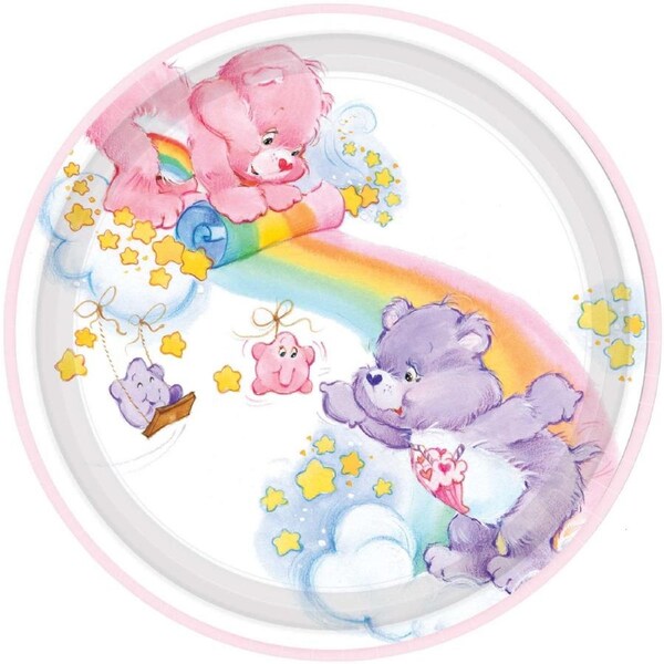 Care Bears Large Paper Plates (Pack of 8)