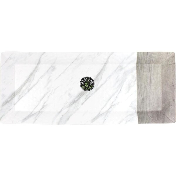 Endwood Marble Grain Rectangle Platter 47.5cm x 20CM