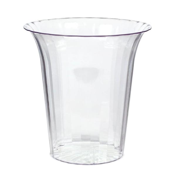 Medium Flared Plastic Cylinder 15cm