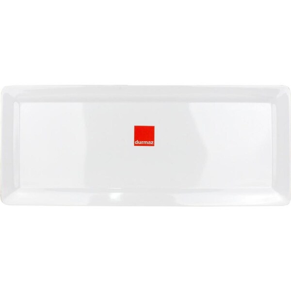 White Rectangular Melamine Platter 48cm x 20cm